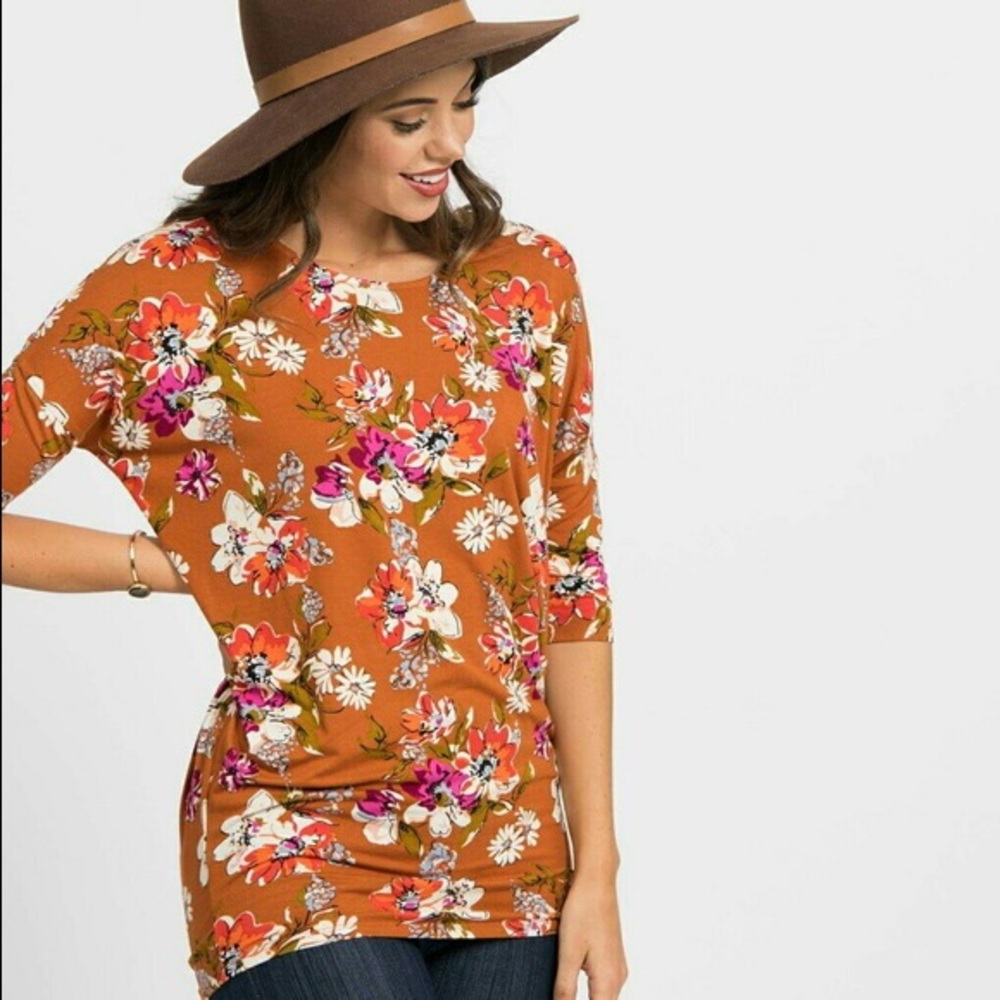 Agnes and Dora  Dolman Organic girl size medium.